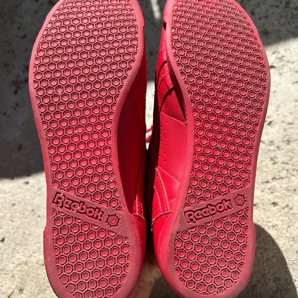 Reebok Freestyle Hi Vibrant Red Sneakers ❤️💋 - Picture 12 of 12